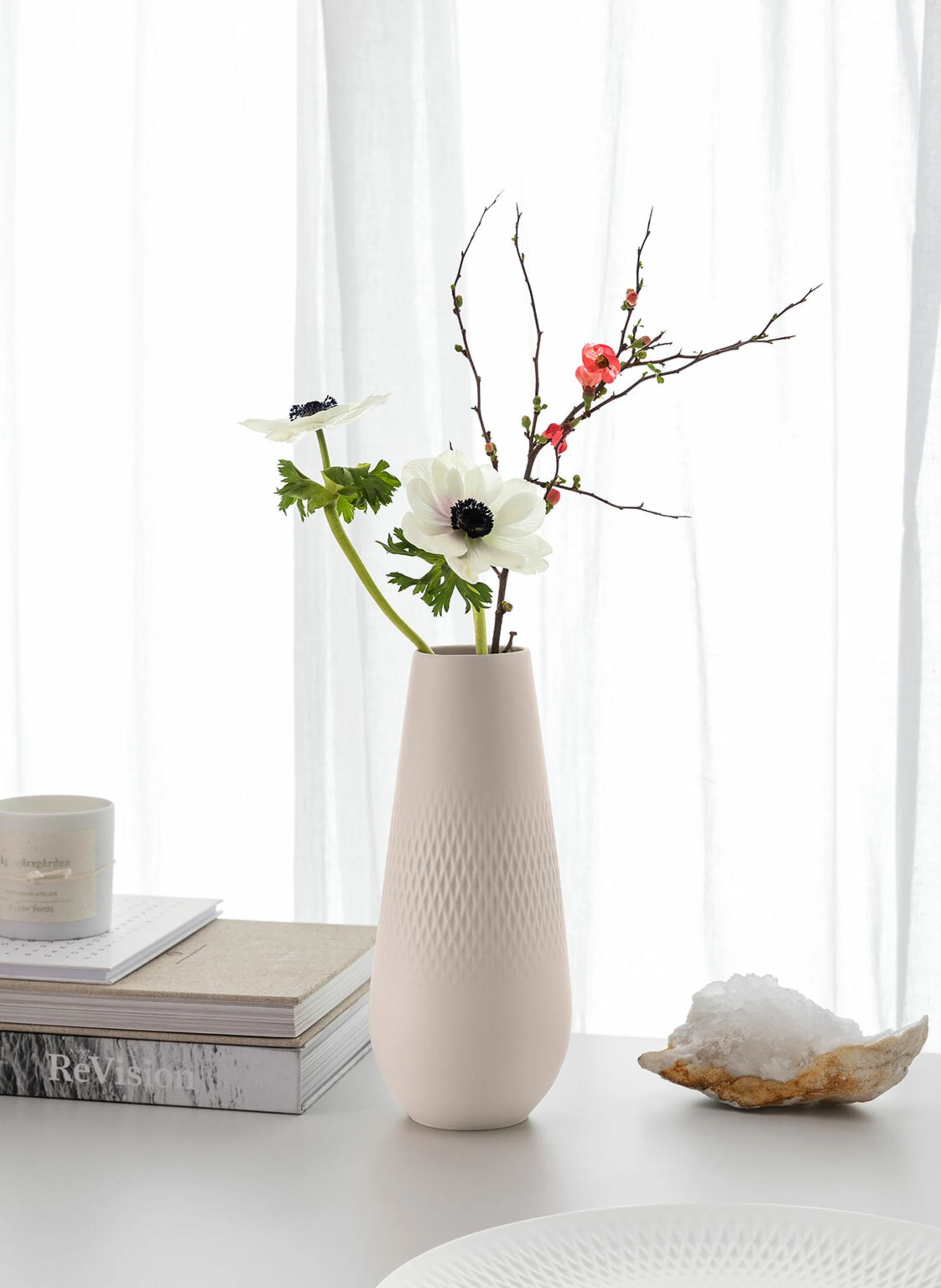Villeroy & Boch Vase MANUFACTURE COLLIER BEIGE