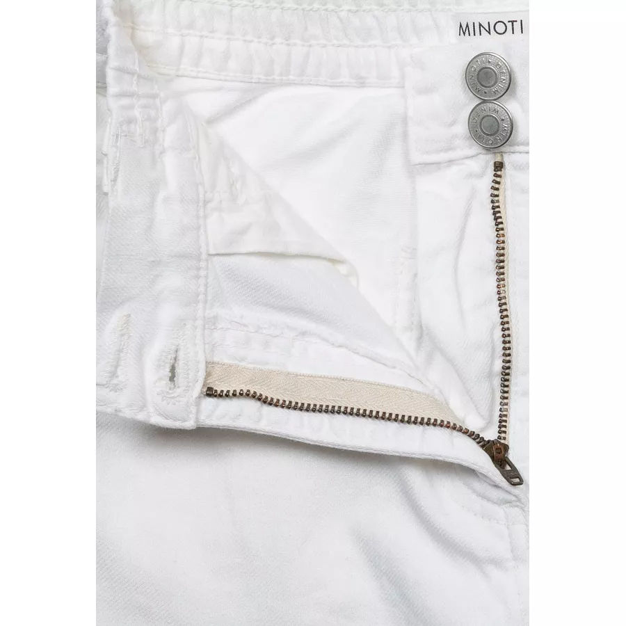 MINOTI Cargohose Cremeweiß