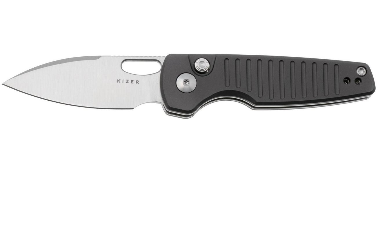 Kizer Parakeet V2706A4 Satin Nitro-V, Gray Aluminum, zakmes