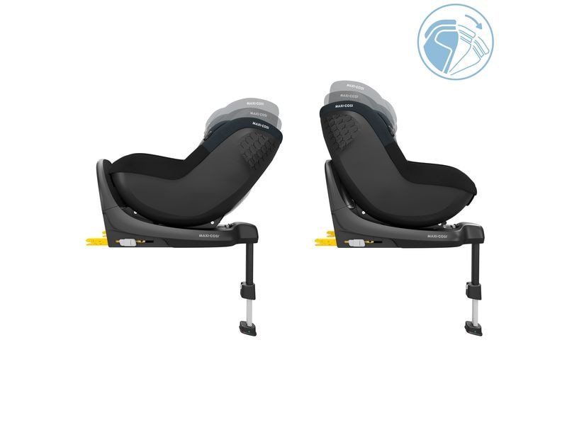 MAXI-COSI Kindersitz Reboarder Pearl S Tonal Black Kinderautositz Gruppe 0, 1