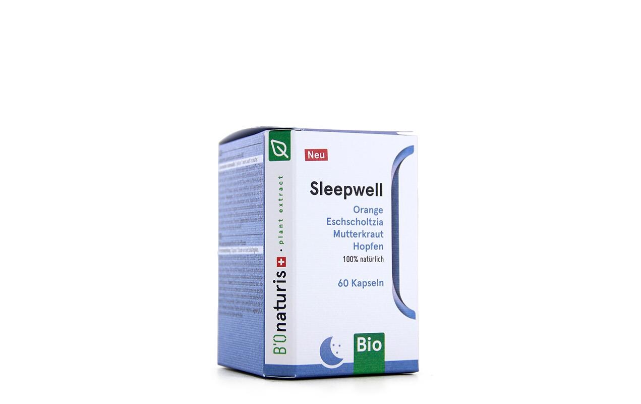 Sleepwell 60 KapselnSleepwell Kapseln mit natürlichen Inhaltsstoffen