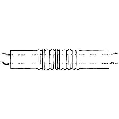 Galon fronceur pour rideau 35 mm L.3,50 m
