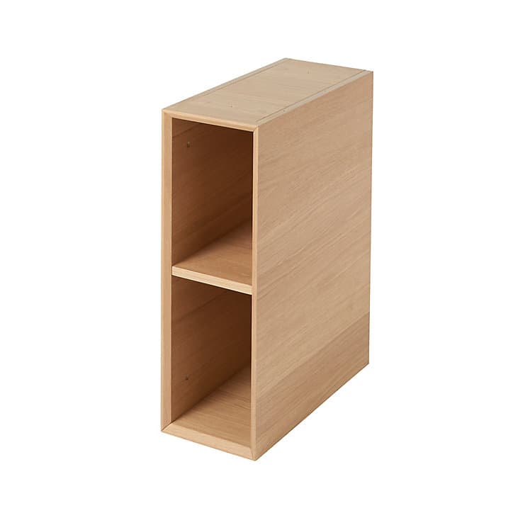 Niche 2 cases GoodHome Avela placage chêne 20 cm