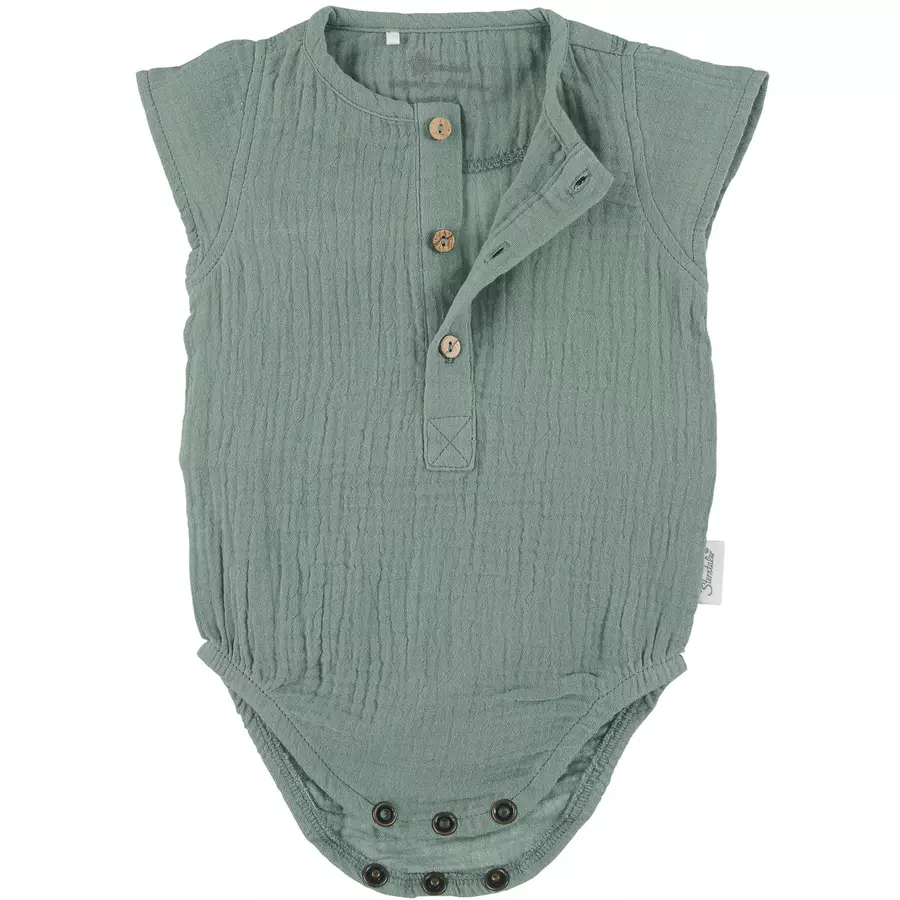 Sterntaler Body Uni dunkelgrün