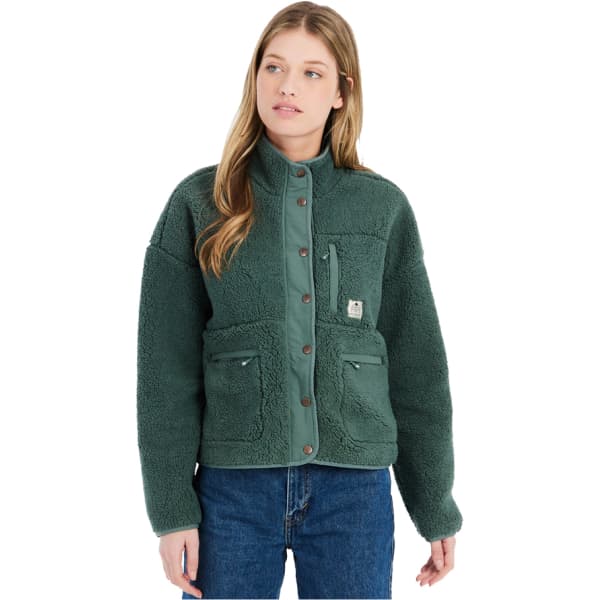 Veste polaire PROTEST PRTLUX OUTDOOR FULLZIPTOP W EVERGREEN