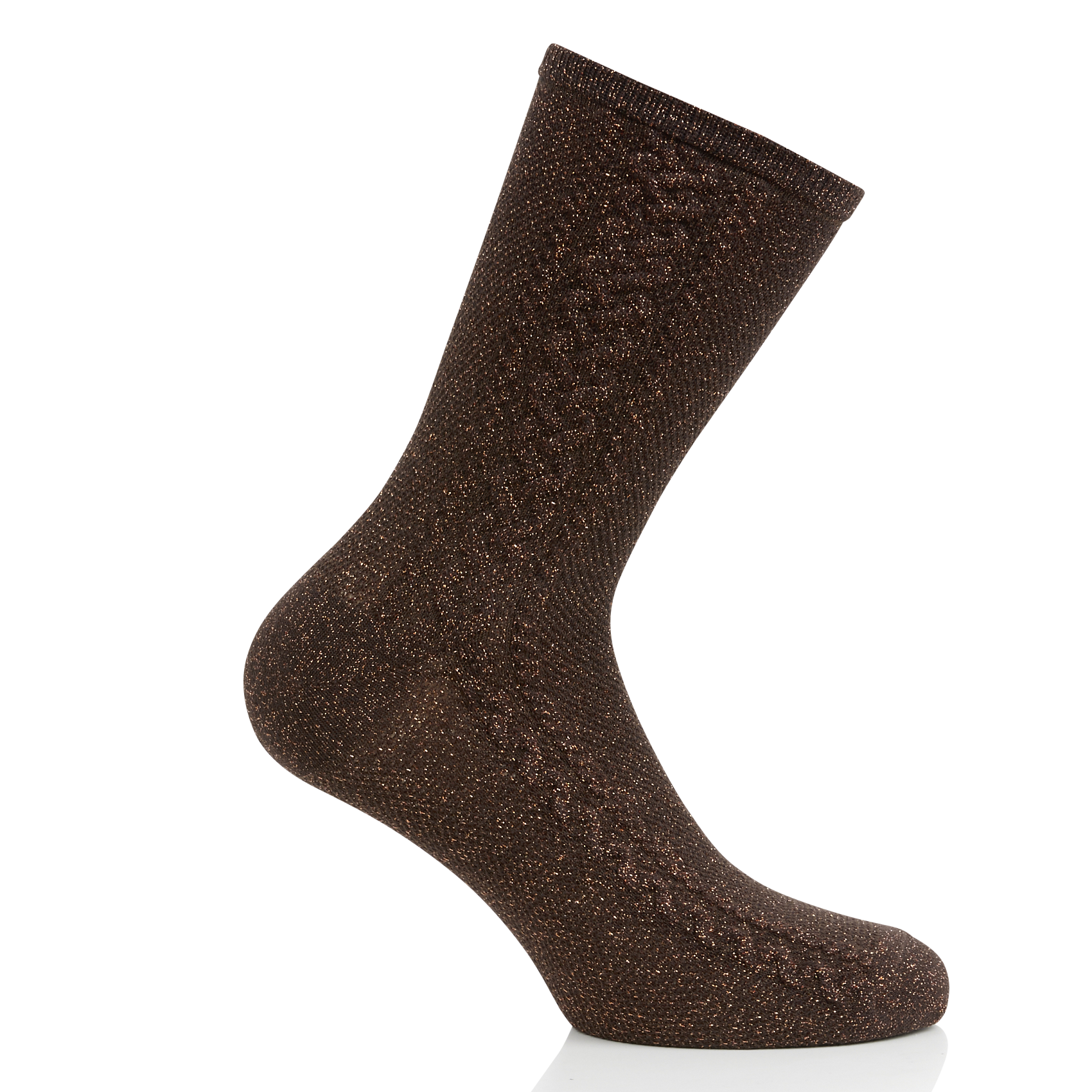 WAZZA - Chaussettes en coton mélangé | Marron