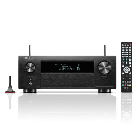 Denon AVC-X4800H – 9.4-kanaals receiver met 7 x HDMI 2.1 / 8K Zwart