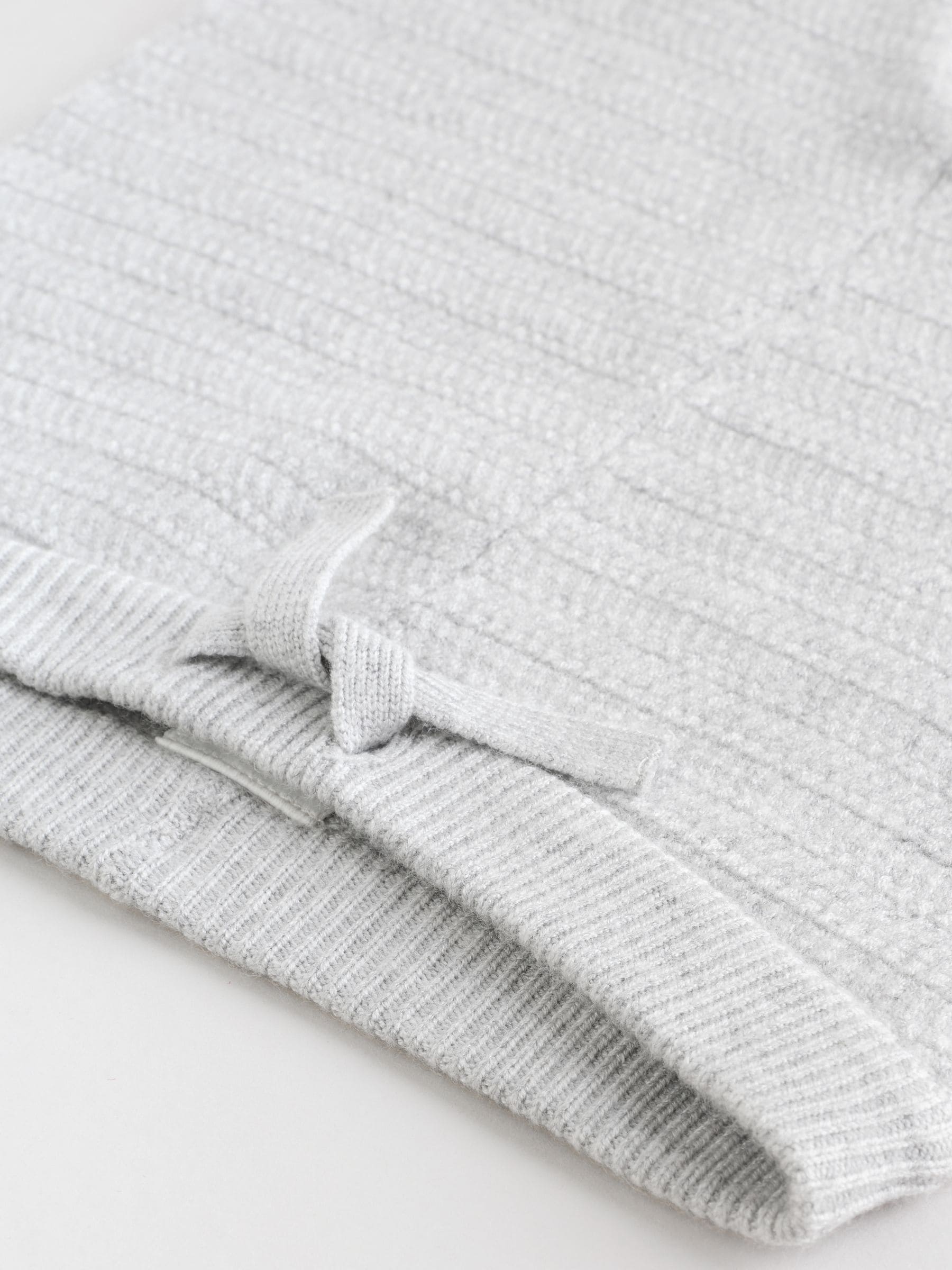 Grijs - Babyset met gebreide trui en legging (0mnd-2jr)