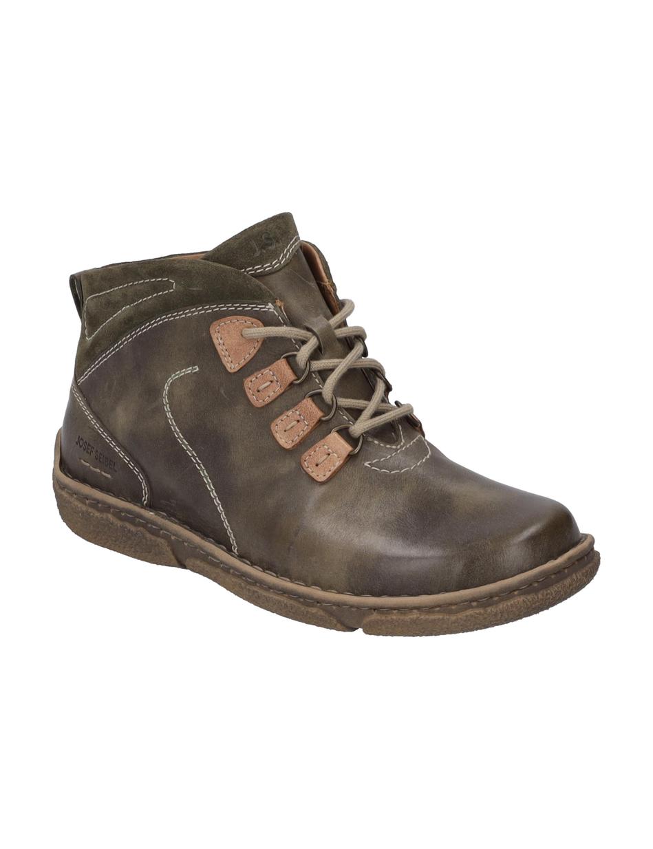 Stiefelette Neele 57, moos-kombi
