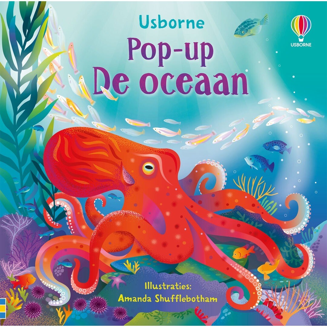 Uitgeverij usborne pop-upboek de oceaan