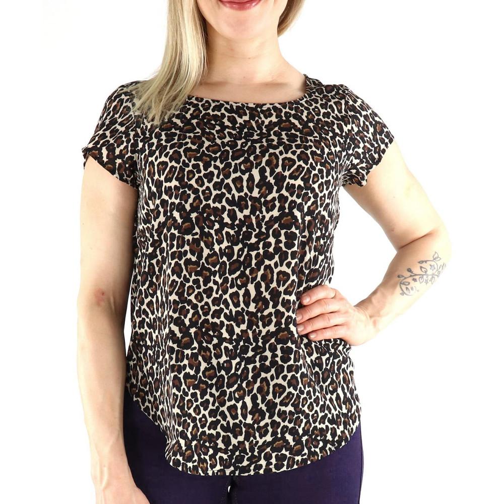Vero Moda Blouse Noir à Motifs Femme Vero Moda Easy Joy