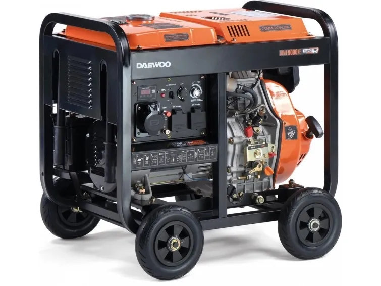 DIESELGENERATOR 6,3KW 230V/DDAE 9000XE DAEWOO