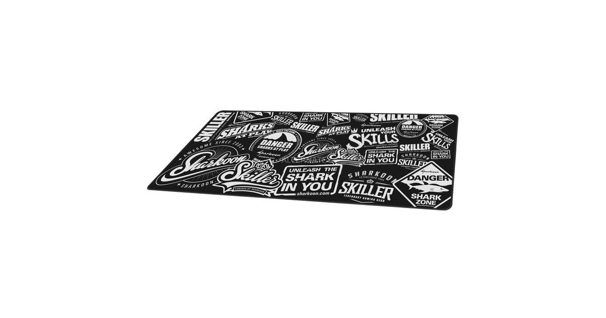 SharkoonSKILLER SGP2 XXL gaming muismat  (Zwart/wit)