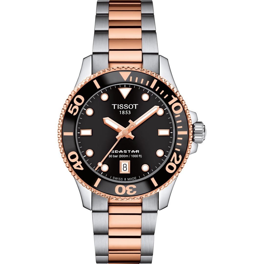 Tissot Seastar 1000 36mm Schwarz / Bicolor