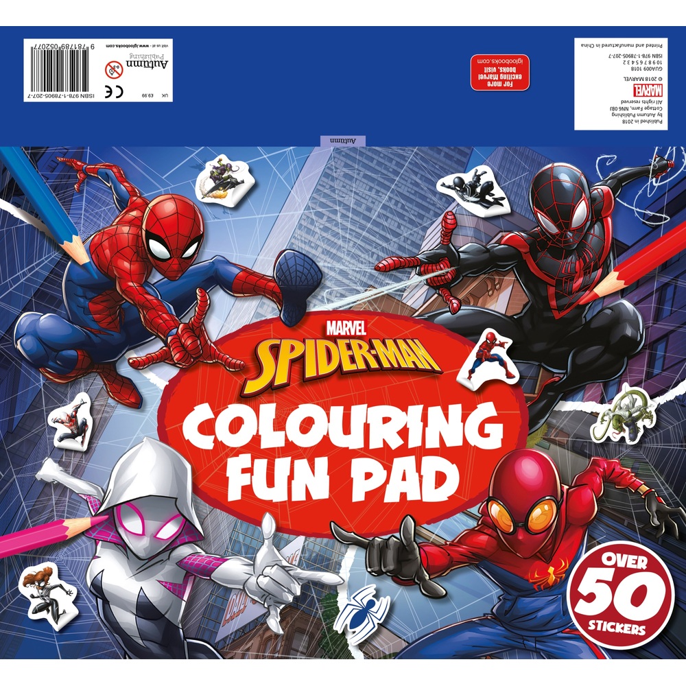 Marvel Spider-Man Malblock