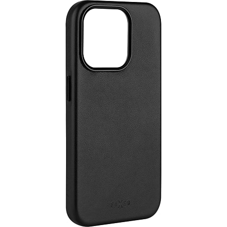 Fixed MagLeather iPhone 16 Pro cover - Sort