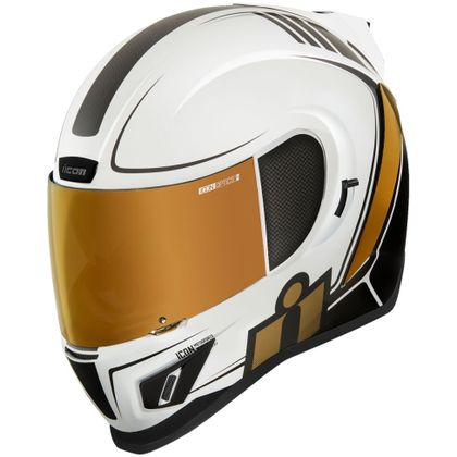 Casque Icon AIRFORM - RESURGENT - Blanc