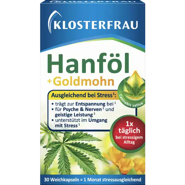 Hanföl + Goldmohn