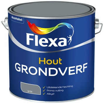Flexa universele grondverf grijs 2,5 l