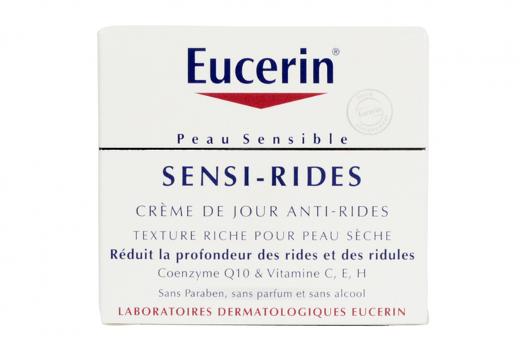 Crème jour anti-rides Sensi-rides peaux sèches 50ml