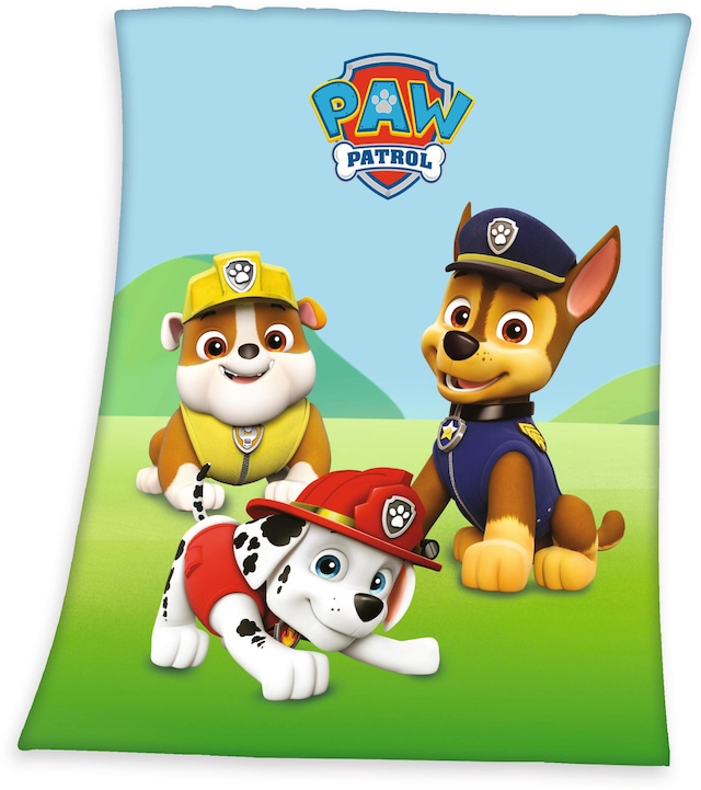 PAW PATROL Kinderdecke »Paw Petrol« mit Motiv, Kuscheldecke