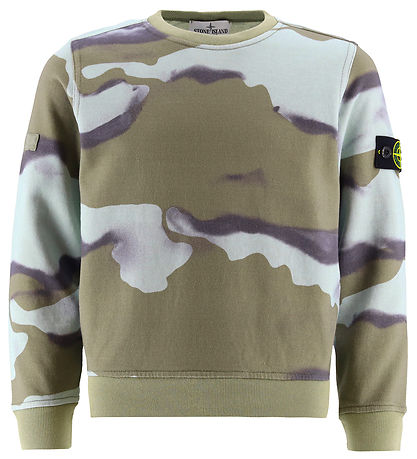 Stone Island Sweatshirt - Umkehrbar - Sky Blue