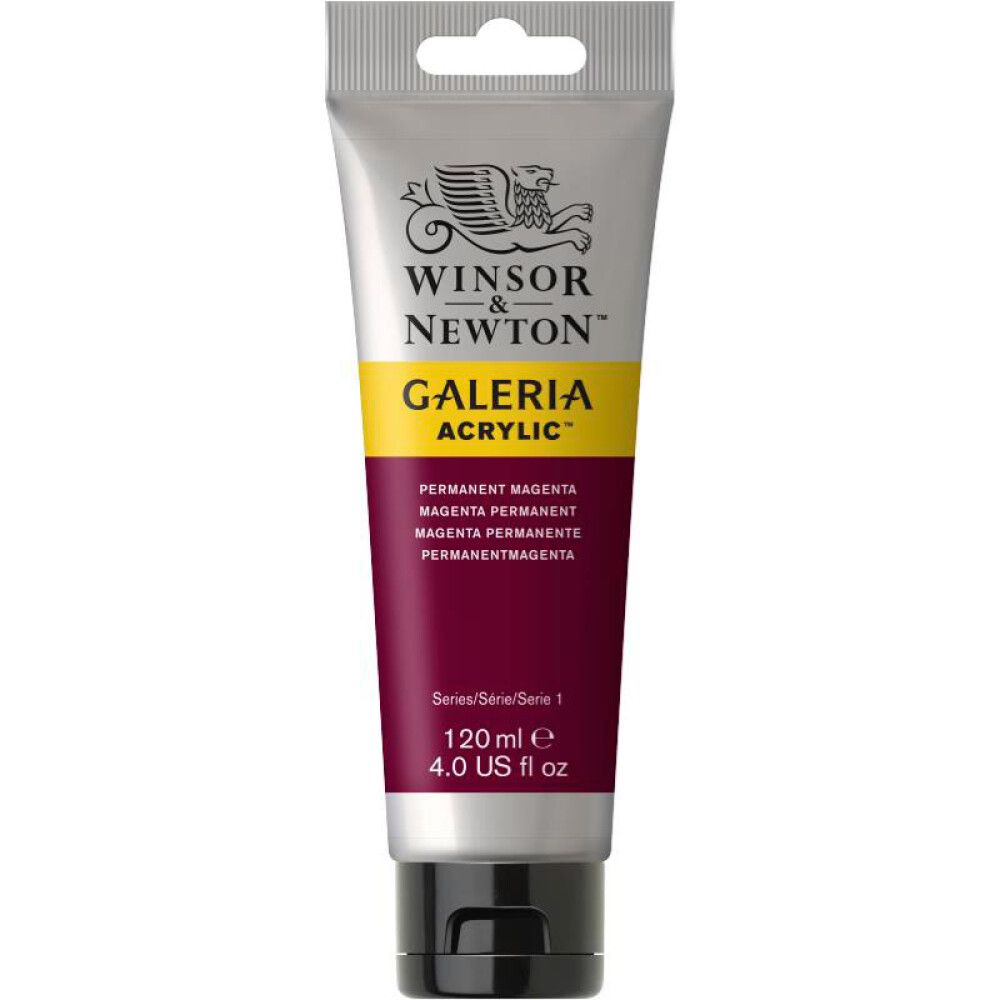 AKRYLFARGE W&N GALERIA NR 488 PERMANET MAGENTA 120ML