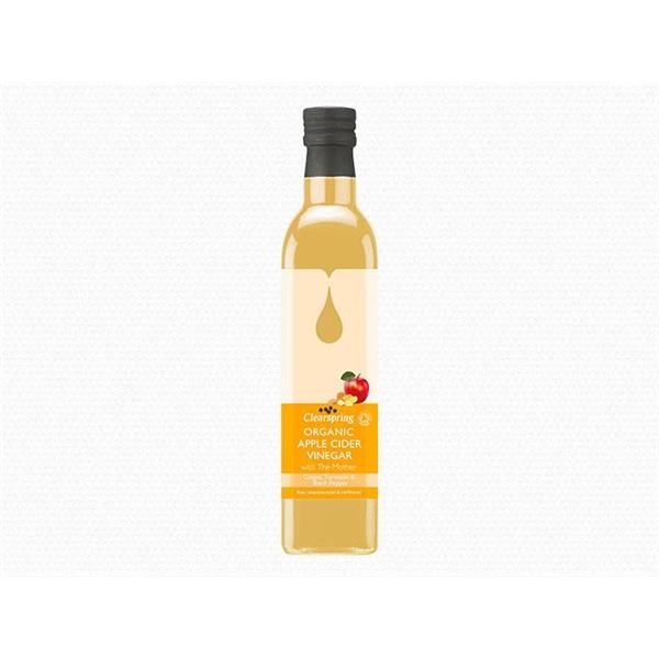 Vinagre De Sidra Com Gengibre, Curcuma E Pimenta Preta Bio
