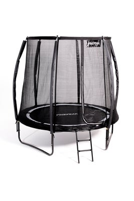 Pinepeak Lantern Trampoline inkl. Sikkerhetsnett 244 cm, Svart