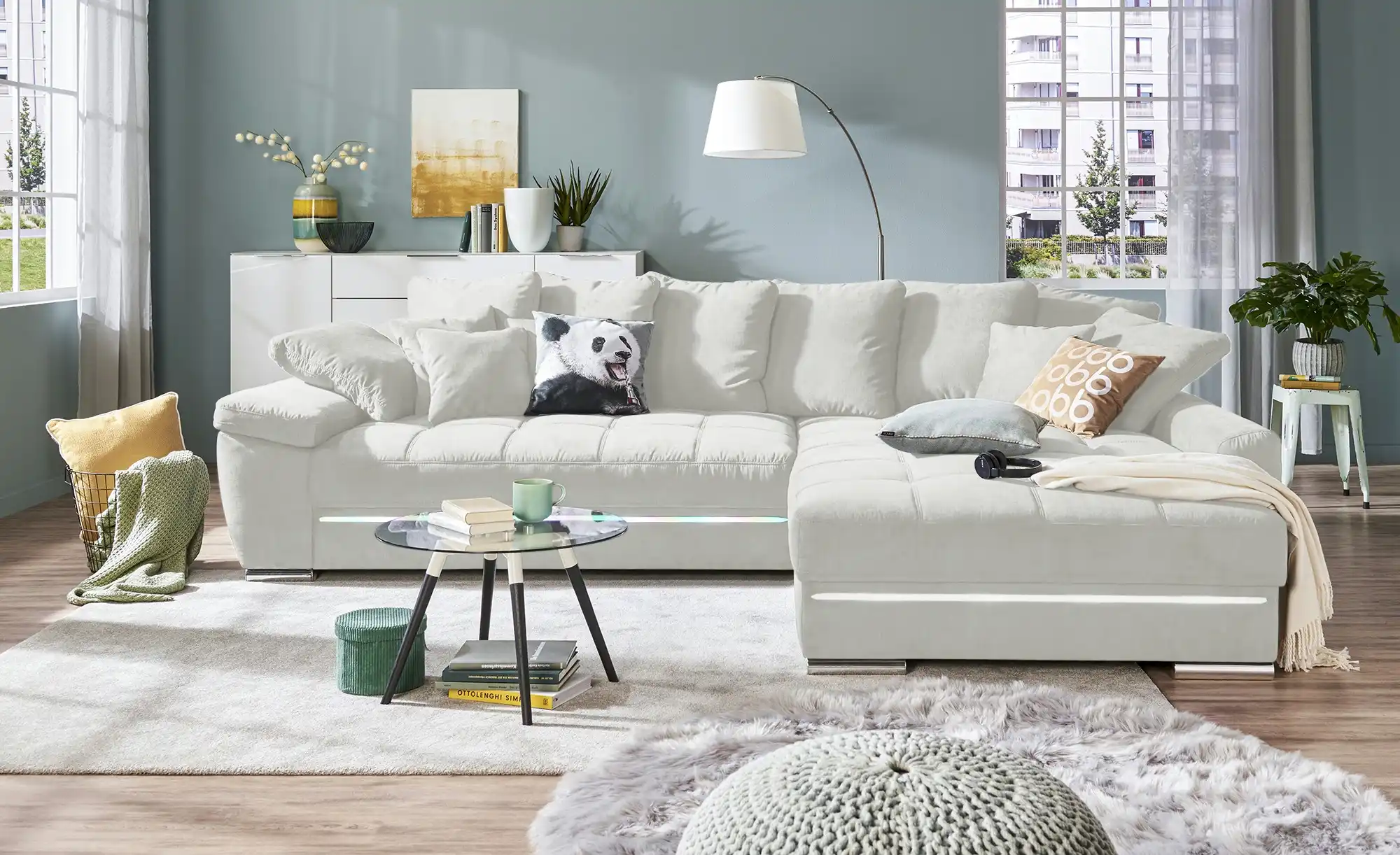 bobb Ecksofa Fancy-LED