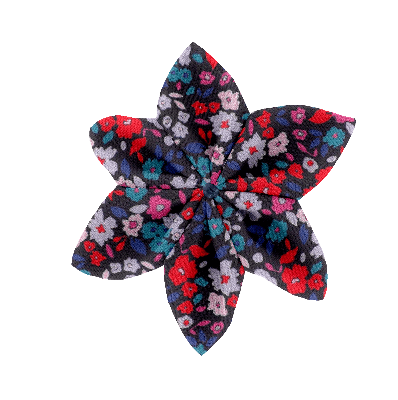 Barrette Fleur Étoile Romance Fleurie