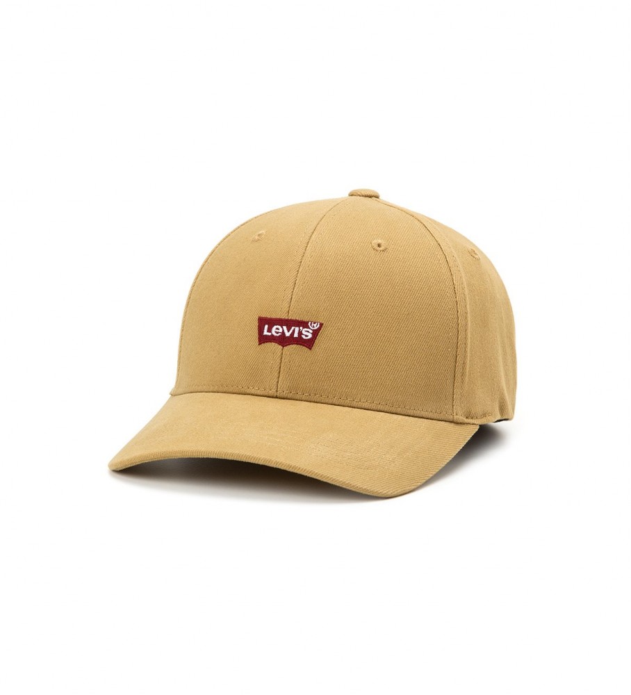 Boné Levi's Housemark Flexfit marrom