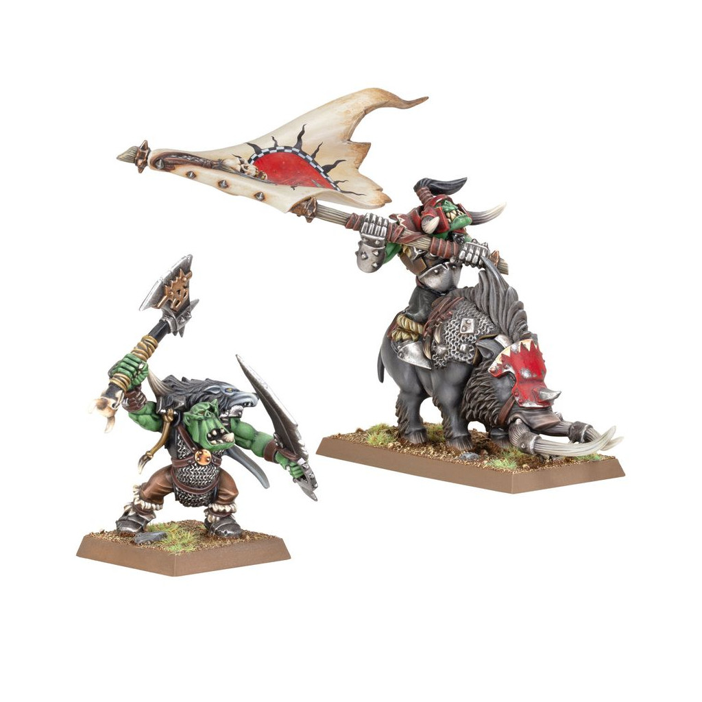 Warhammer - The Old World : Tribus des Orques & Gobelins - Chefs Orques