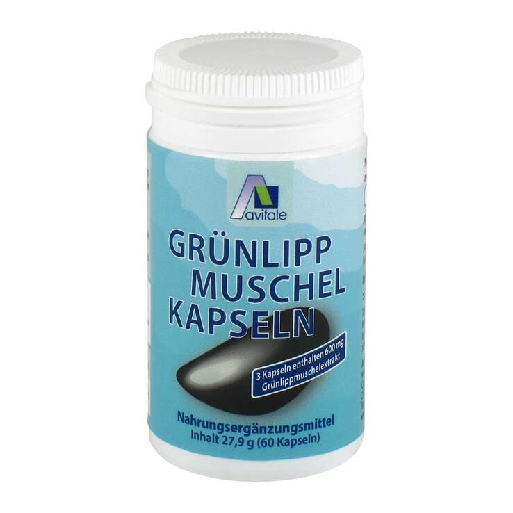 Grünlipp Muschel Vegi Kapseln, 60 St