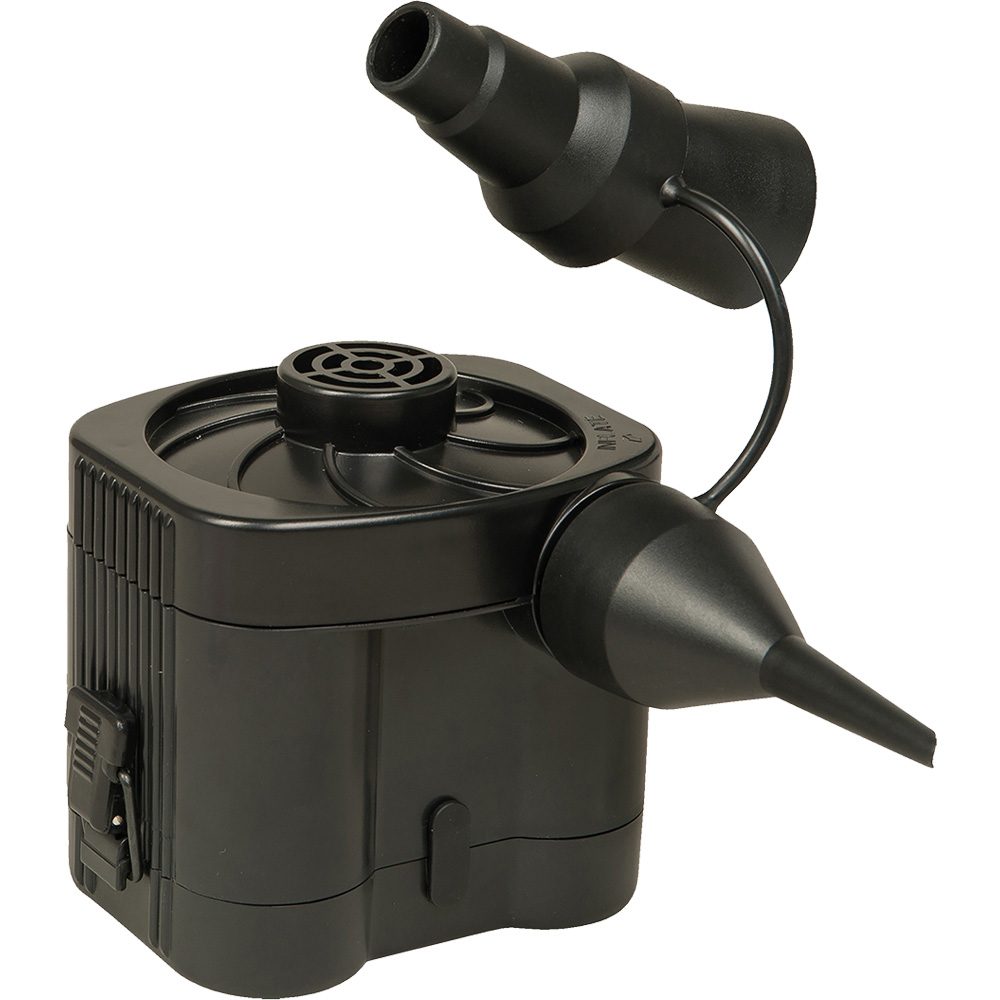 Happy People Batterie Kompressorpumpe mit 3 Adaptern