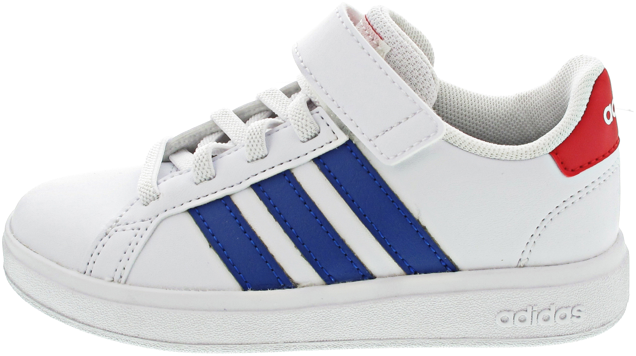 adidas Grand Court 2.0 EL K Sneaker Klett weiß