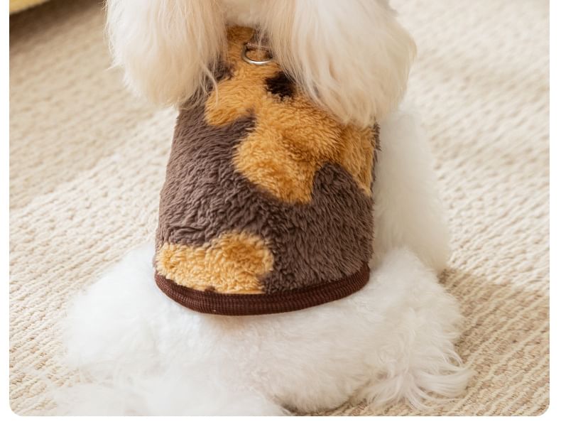 Cissilli - Bear Chenille Pet Top