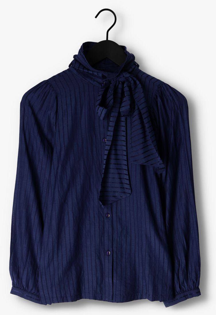 LOLLYS LAUNDRY donkerblauwe lollys laundry blouse ellie4 shirt