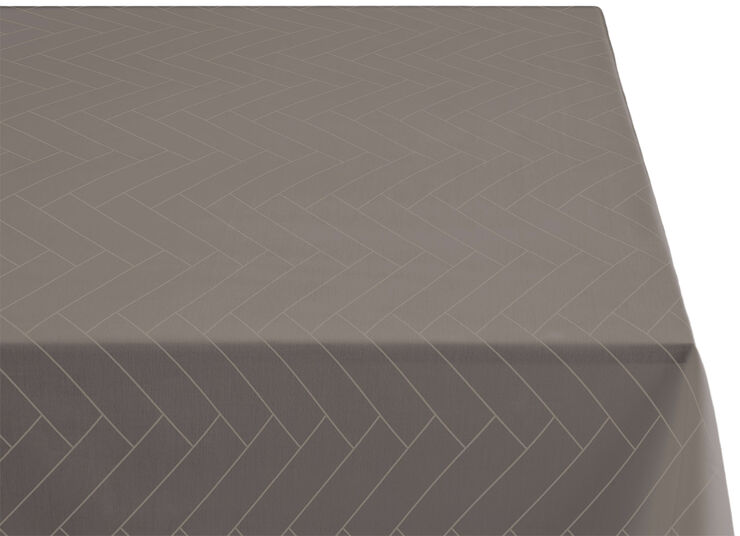 Södahl Dug Tiles Damask Taupe Taupe