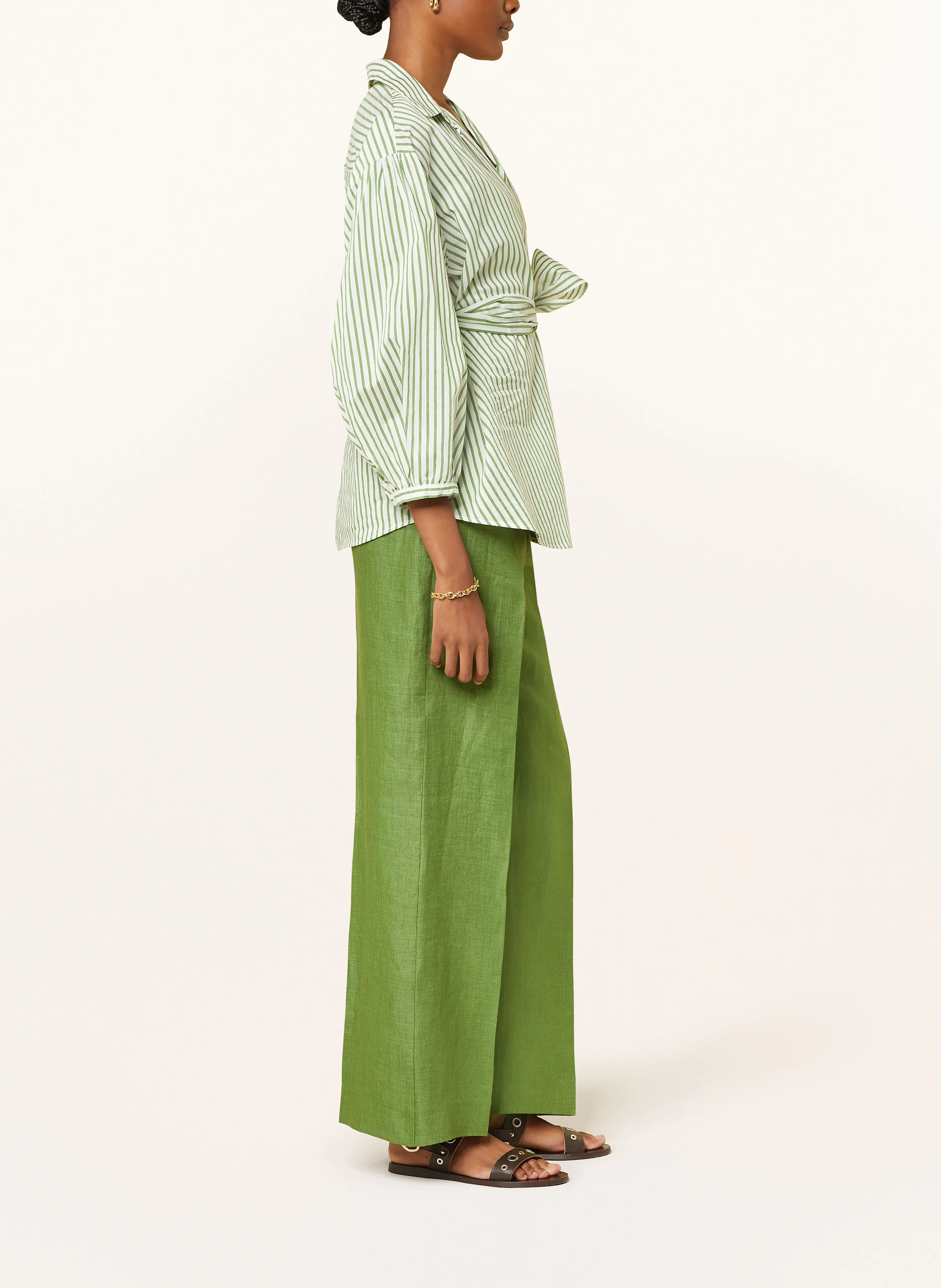 WEEKEND Max Mara Marlenehose MALIZIA aus Leinen