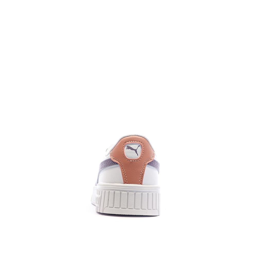 Puma Baskets Blanches/Mauve Femme Puma Carina 2.0