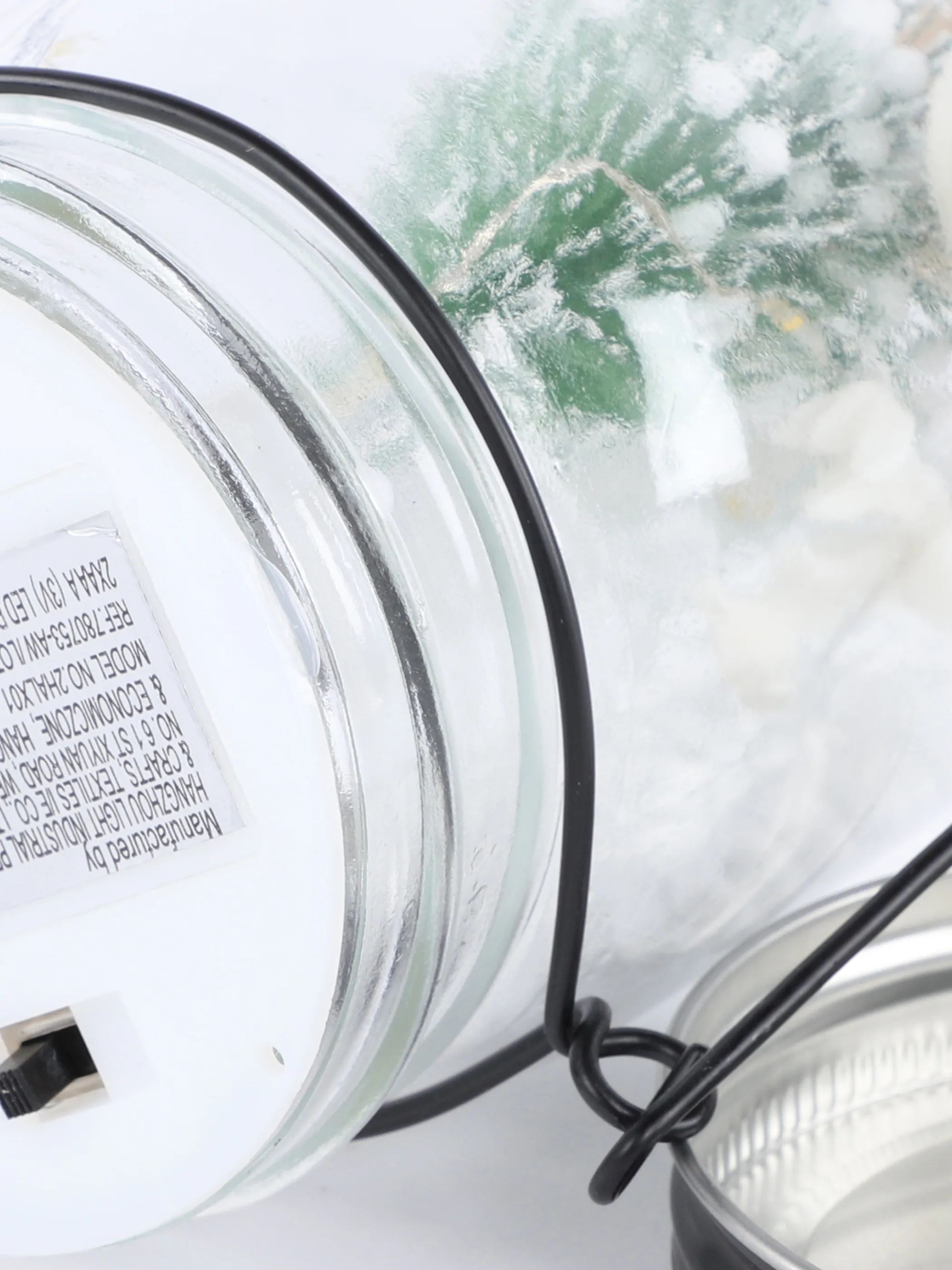 Dekoglas mit LED-Beleuchtung
