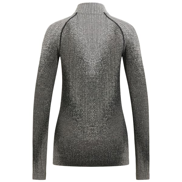 T-shirt thermique ODLO BLACKCOMB ECO BL TOP TURTLE NECK L/S HALF ZIP W BLACK