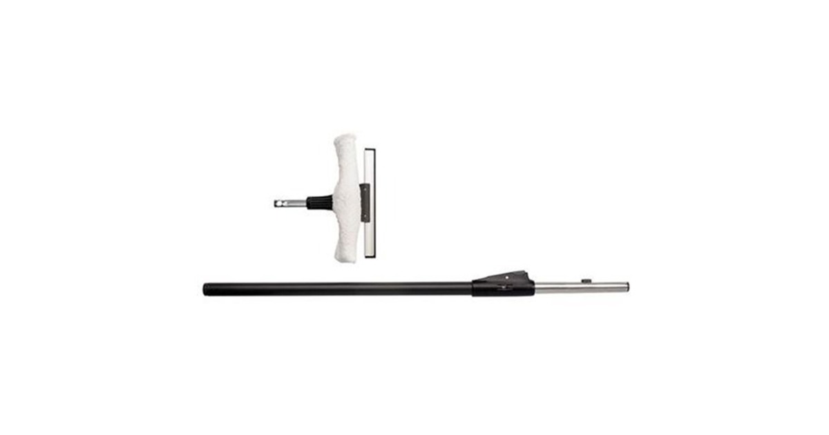WOLF-GartenMop / Wisser met ZM-V90 steel trekker  (Grijs)