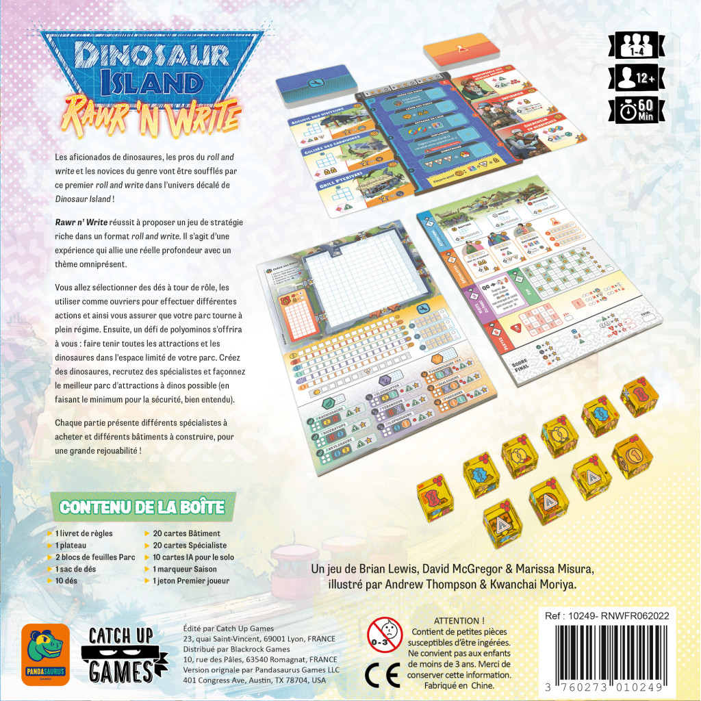 Dinosaur Island: Rawr' N Write