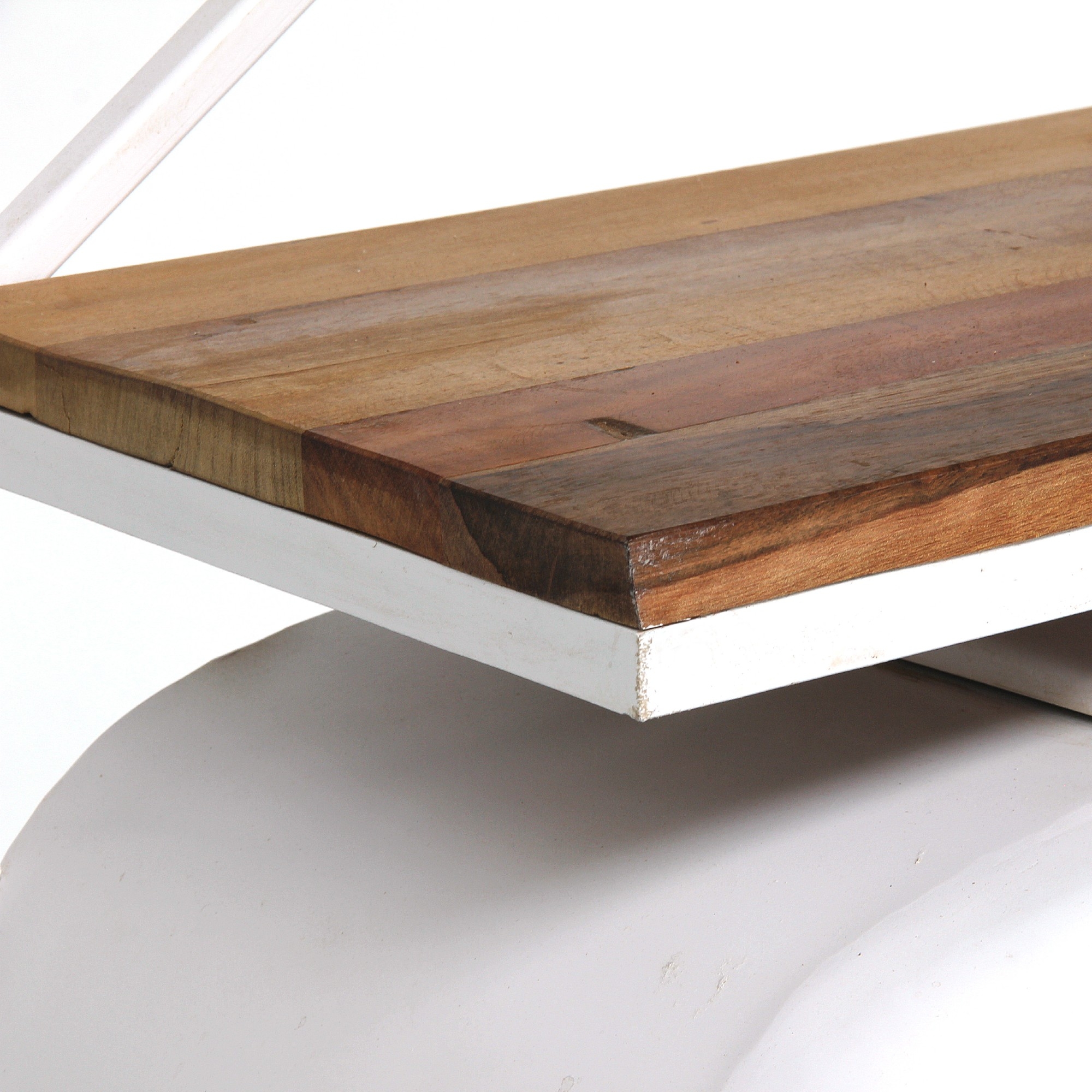 Traktor-Bar, weiß, T 37 cm, B 87 cm, H 180 cm von fischer's lagerhaus