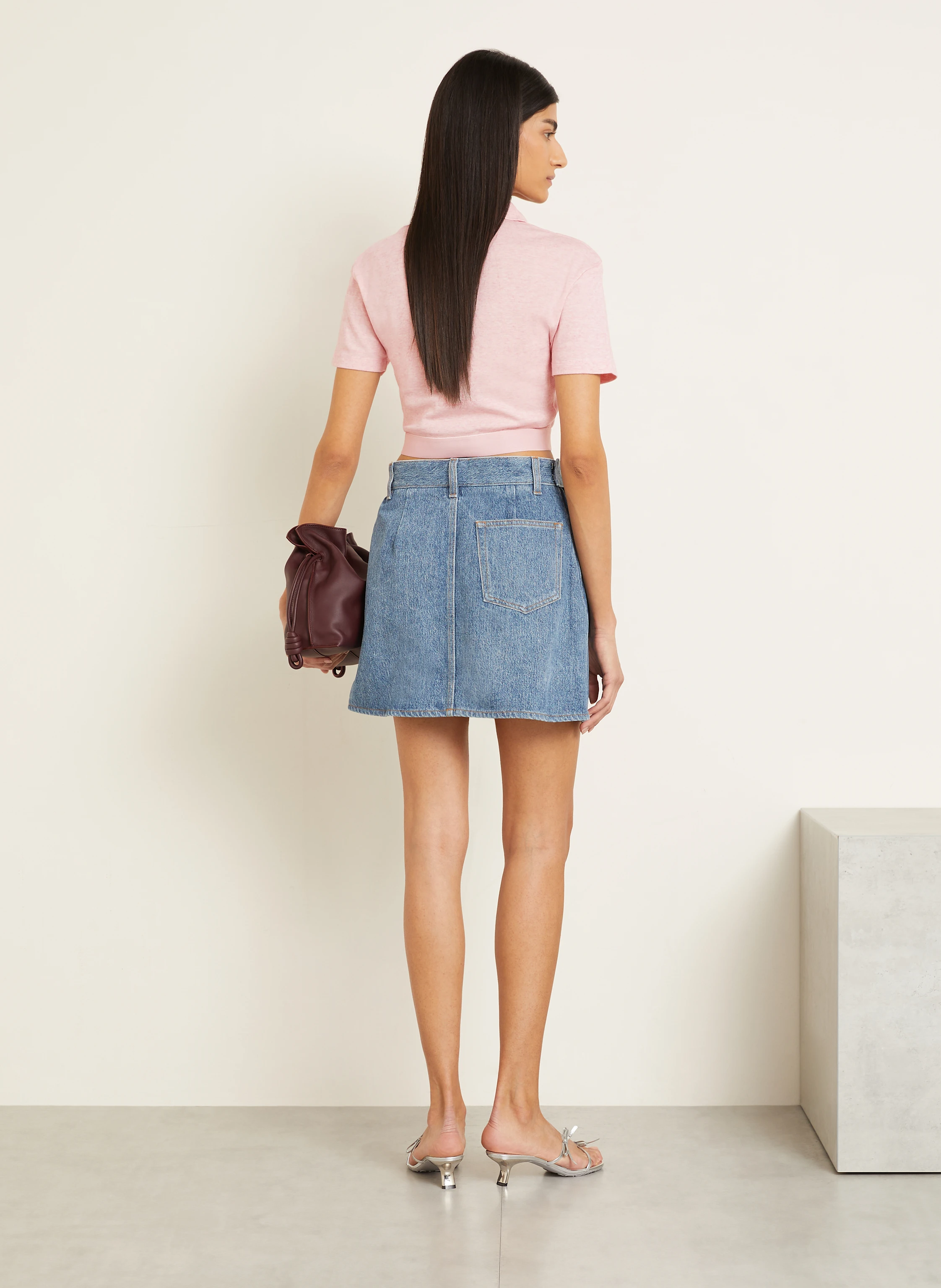 LOEWE Cropped-Strickshirt