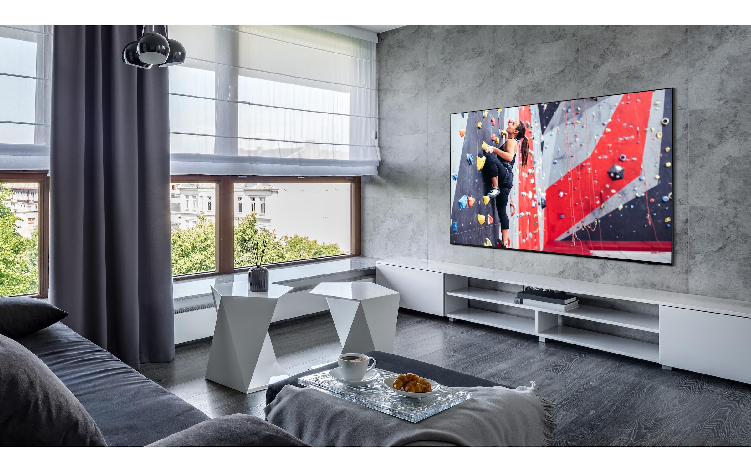 Samsung QLED-Fernseher »QE65S95D ATXZU 65« 163 cm/65 ″