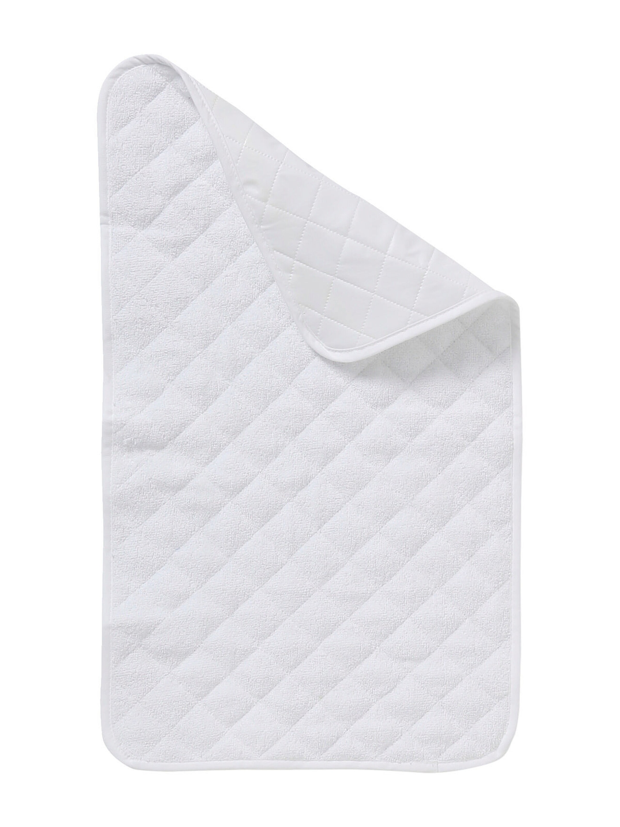 Vertbaudet 2-in-1 Baby Ausfahrsack/Wickelunterlage, Musselin aqua