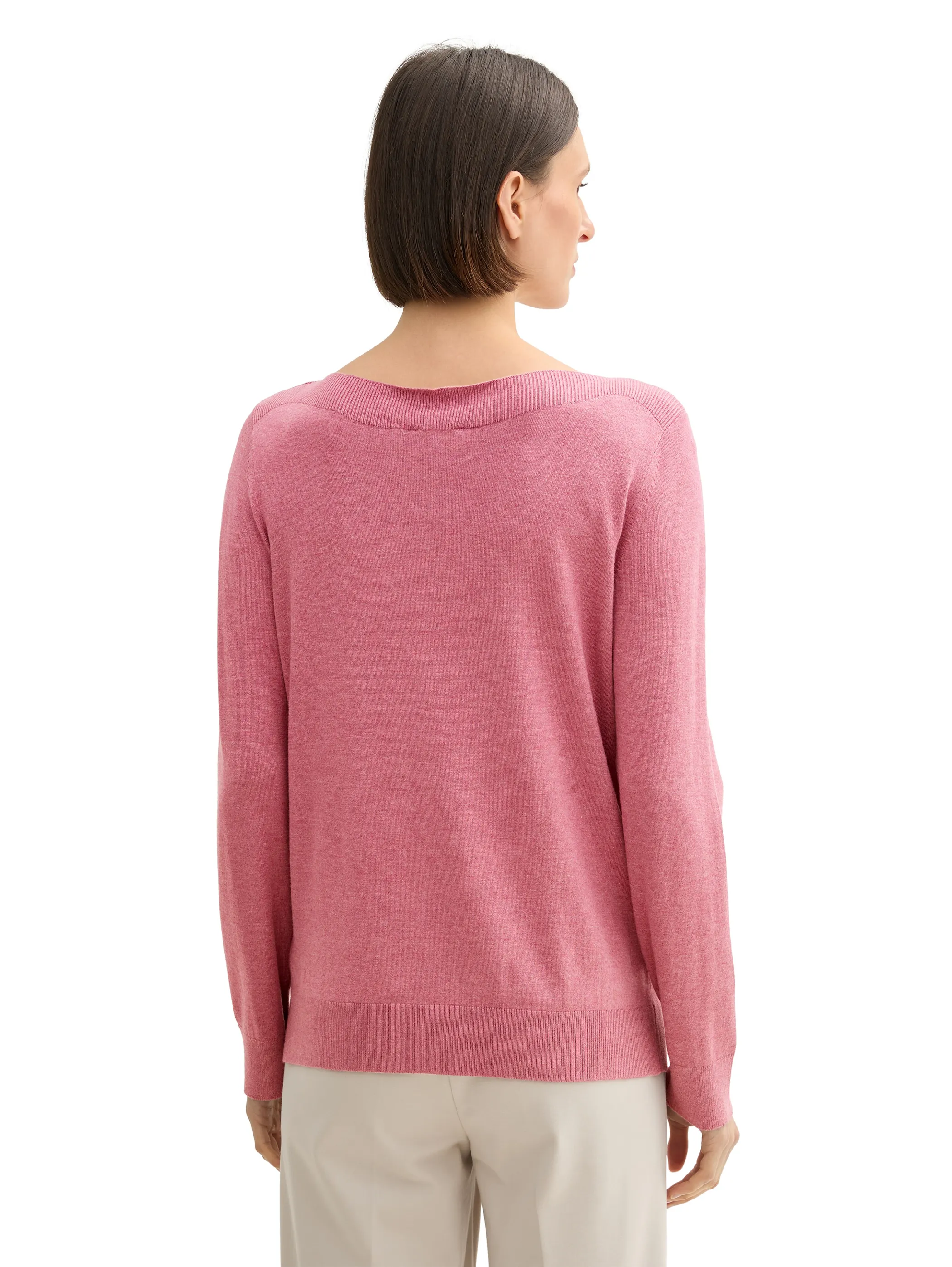 Damen Leichtpullover mit weitem Ausschnitt